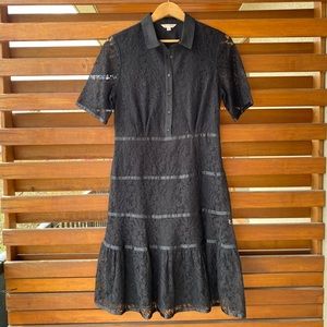 Nanette Lepore Black lace dress